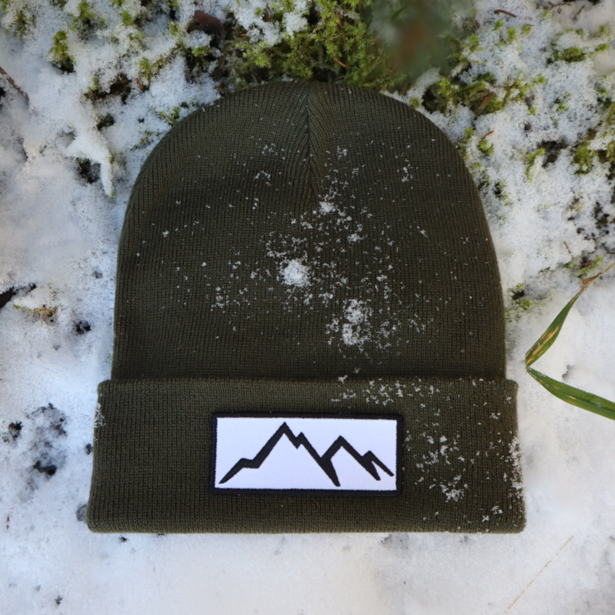 Alpsnow Beanie Mütze Olive Patch Natur