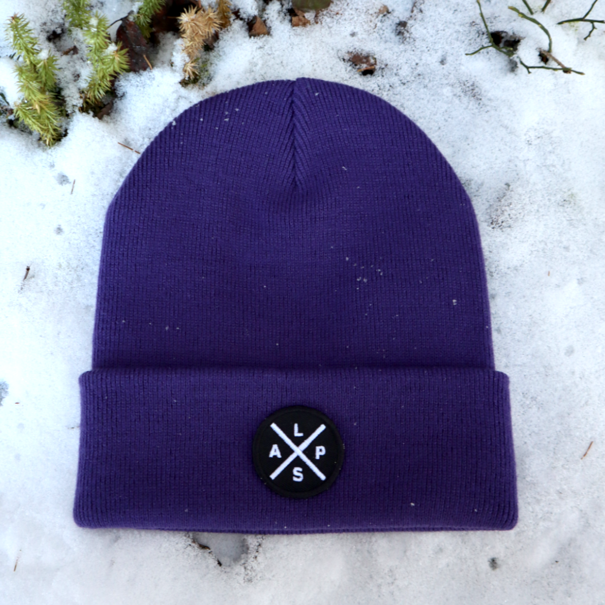 Alpsnow Mütze Lila ALPS Patch Heritage Vibe