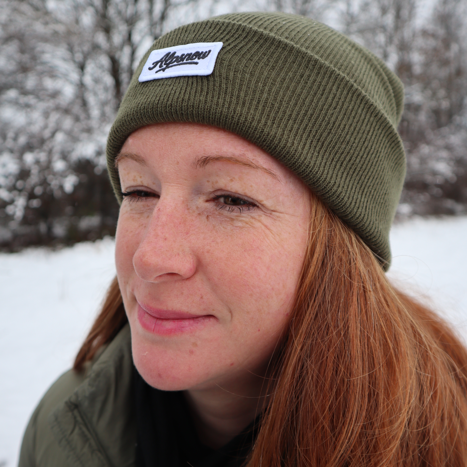 Alpsnow Mütze Olive Alpsnow Patch Signature Style