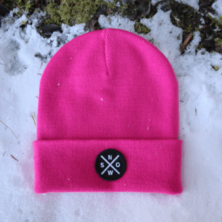 Alpsnow Mütze Pink SNOW Patch High-Speed Sport